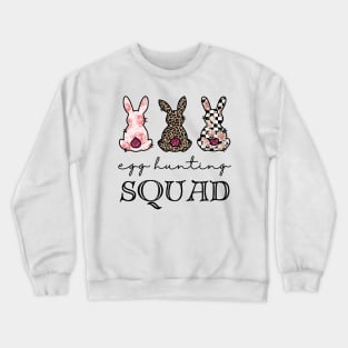 Leopard Egg Hunting Squad Crewneck Sweatshirt